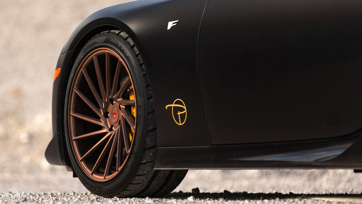 LEXUS LF-A 'MAD MAX' BY VOSSEN: UM MODELO SINISTRO E SOFISTICADO, foto 7