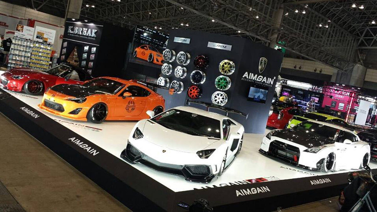 A JAPONESA AIMGAIN MOSTRA SEU TRABALHO SOBRE O LAMBORGHINI AVENTADOR, foto 4