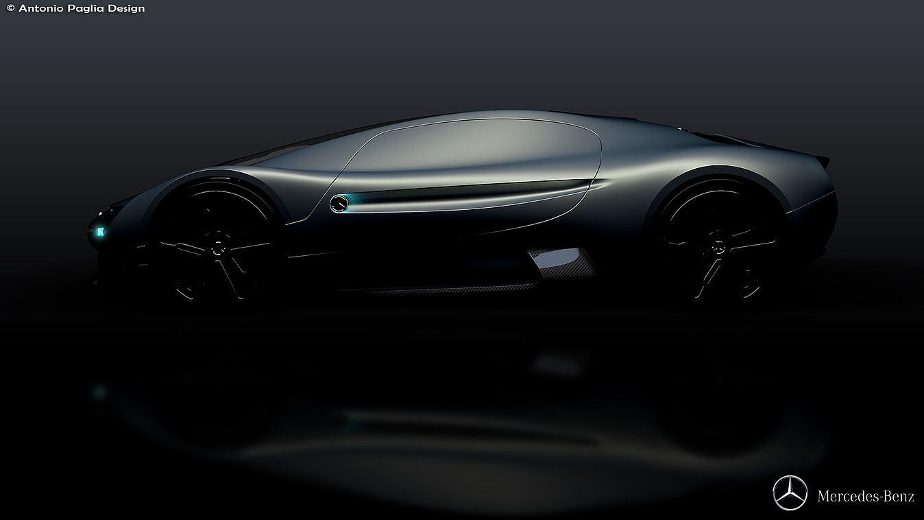 MERCEDES-BENZ ELK: UMA VISÃO DE UM SUPERESPORTIVO ELÉTRICO, foto 2