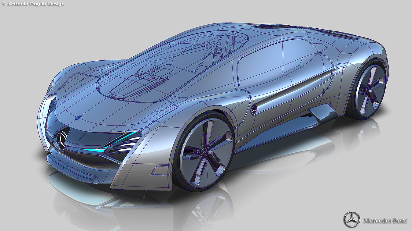 MERCEDES-BENZ ELK: UMA VISÃO DE UM SUPERESPORTIVO ELÉTRICO, foto 22