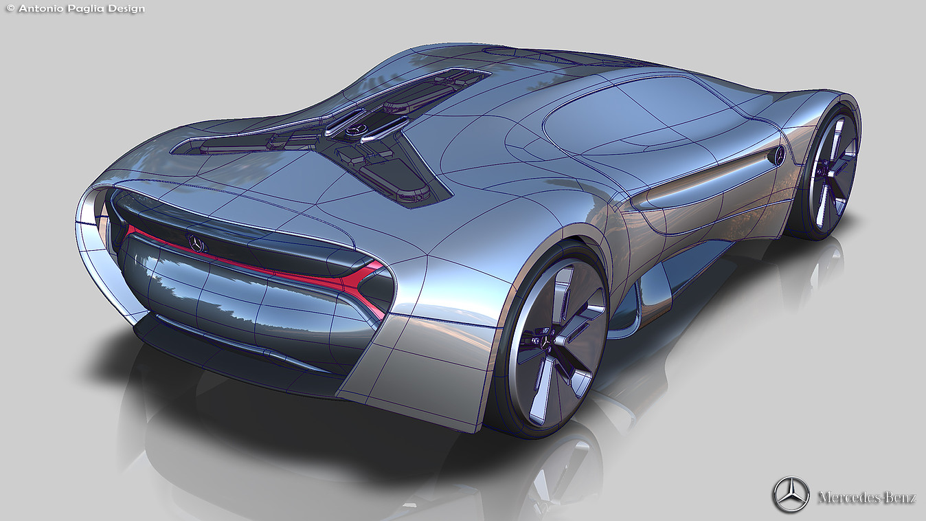 MERCEDES-BENZ ELK: UMA VISÃO DE UM SUPERESPORTIVO ELÉTRICO, foto 23