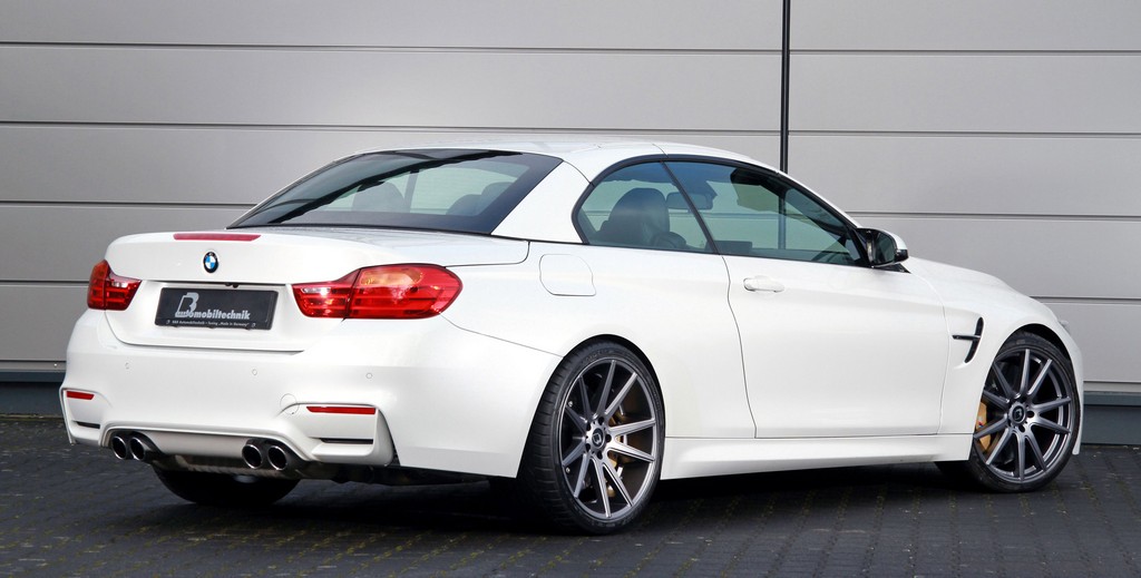 BMW M4 CABRIO B&B AUTOMOBILTECHNIK: PRODUZ 580 CV E ATINGE 320 KM/H, foto 4