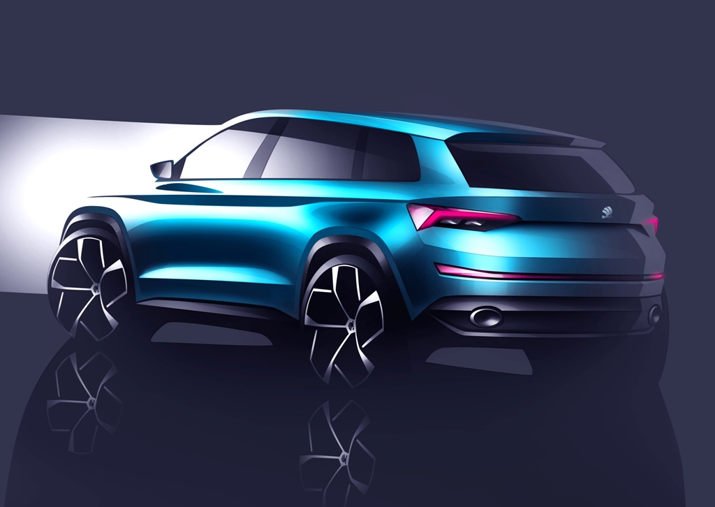 SKODA MOSTRARÁ O SUV VISION S EM GENEBRA, foto 2