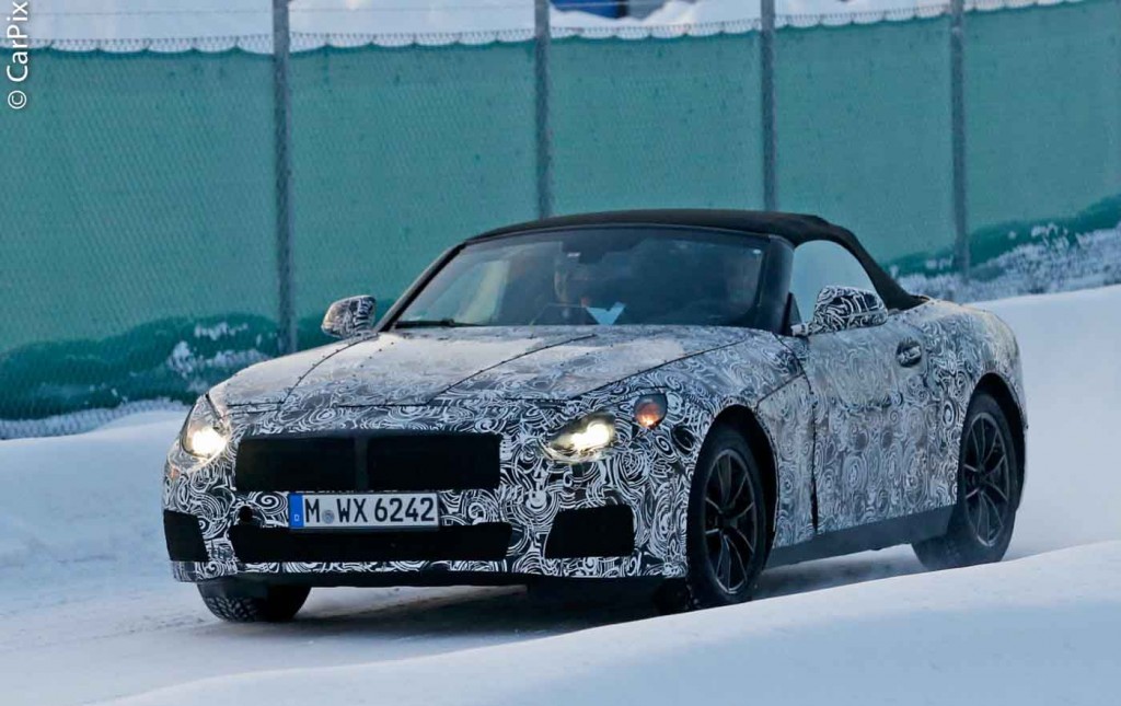 BMW Z5 DEVERÁ CHEGAR EM 2017, SURGEM MAIS IMAGENS DOS TESTES NO CLIMA FRIO, foto 1