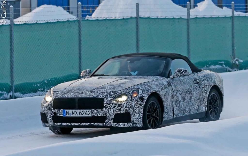 BMW Z5 DEVERÁ CHEGAR EM 2017, SURGEM MAIS IMAGENS DOS TESTES NO CLIMA FRIO, foto 2