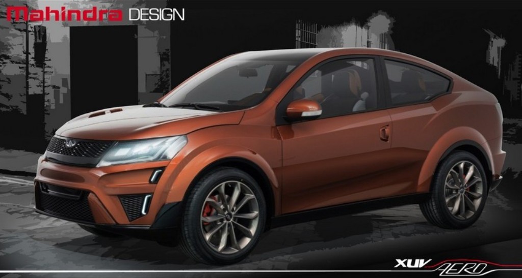MAHINDRA XUV AERO CONCEPT APRESENTADO EM NEW DELHI, foto 1