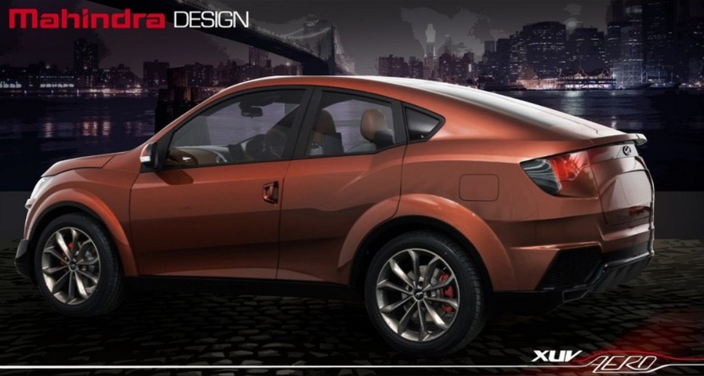 MAHINDRA XUV AERO CONCEPT APRESENTADO EM NEW DELHI, foto 2