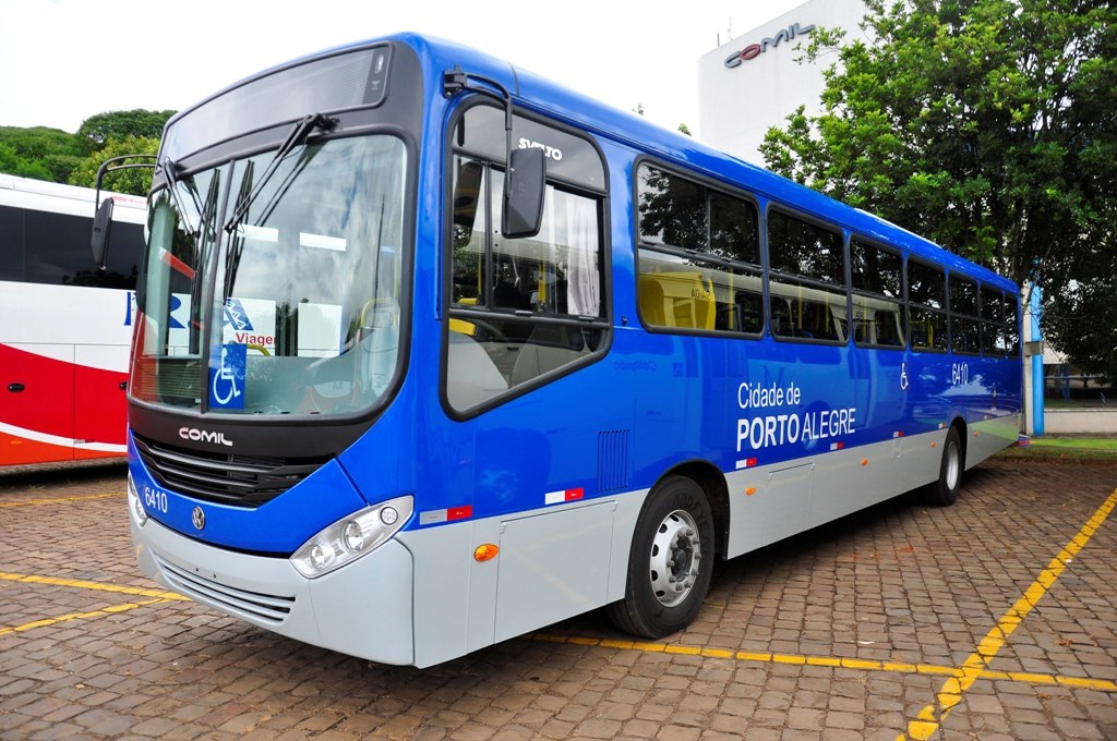 VOLKSBUS COM SUSPENSÃO PNEUMÁTICA INTEGRAL REFORÇAM TRANSPORTE PÚBLICO DE PORTO ALEGRE, foto 1