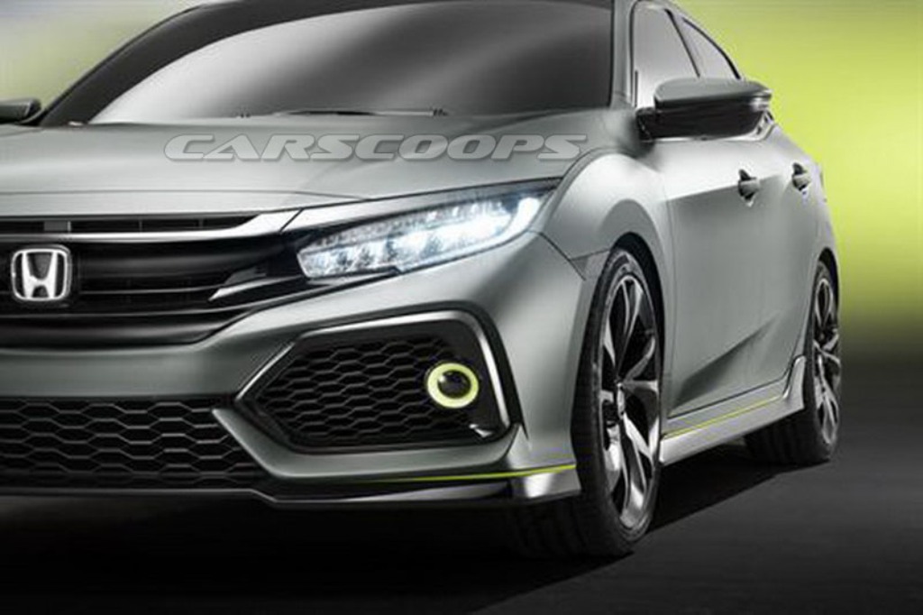 SURGEM AS PRIMEIRAS IMAGENS DO HONDA CIVIC HATCHBACK CONCEPT, foto 4