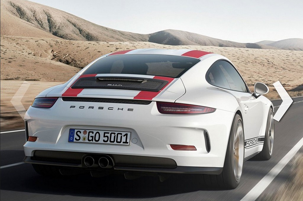 PORCHE 911 R COM IMAGENS VAZADAS NA INTERNET, foto 2