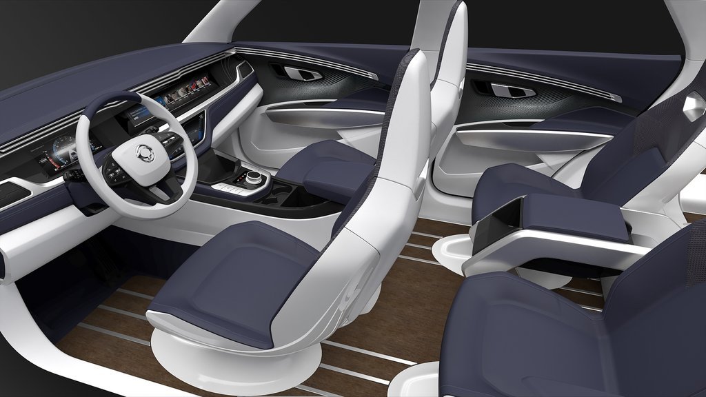 SSANGYONG MOSTRA EM GENEBRA O SIV-2 CONCEPT, ANTECIPANDO UM SUV MÉDIO, foto 7