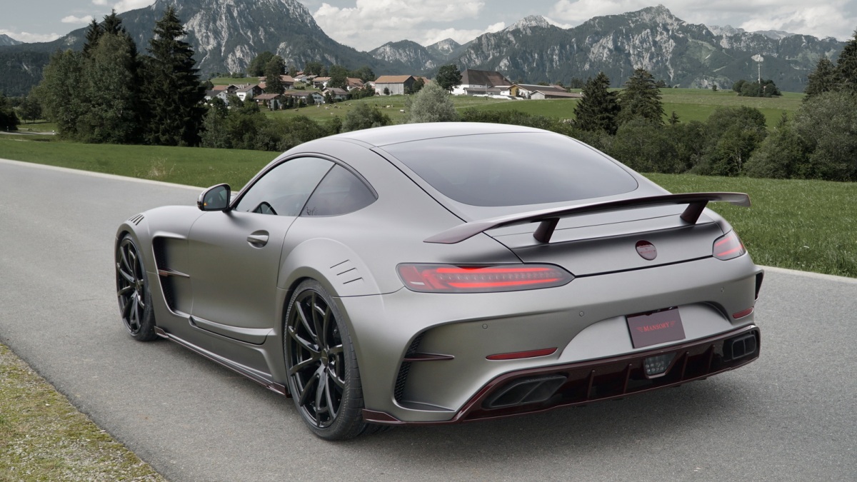 MERCEDES-AMG GT S PREPARADO PELA MANSORY DESENVOLVE 720 CV, foto 3
