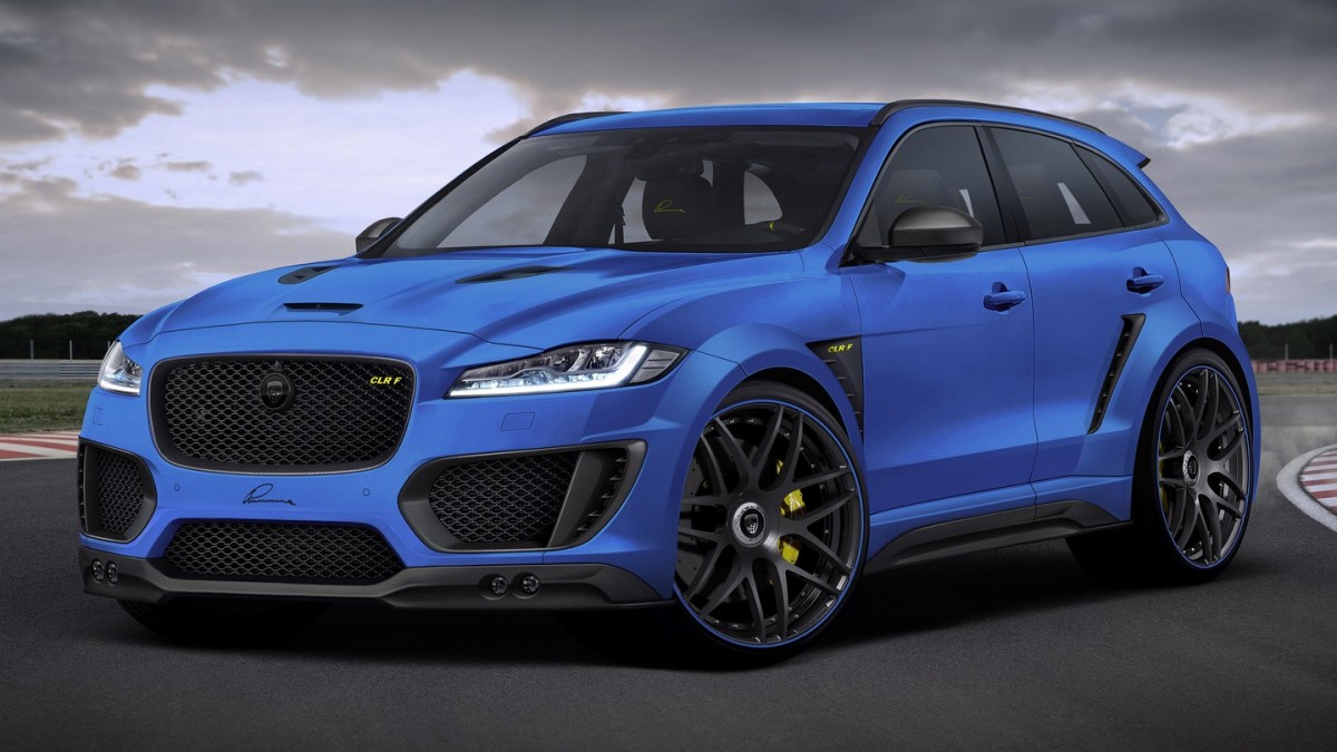 LUMMA DESIGN APRESENTA SEU PROJETO PARA O JAGUAR F-PACE, foto 2