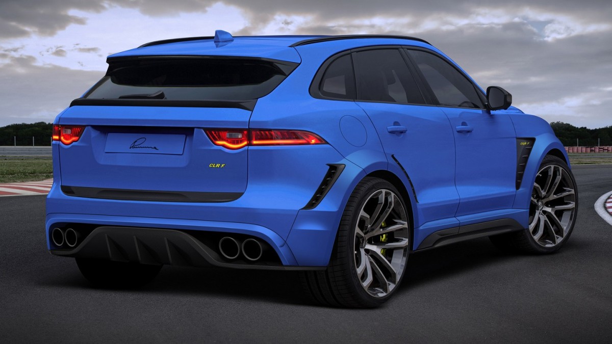 LUMMA DESIGN APRESENTA SEU PROJETO PARA O JAGUAR F-PACE, foto 4