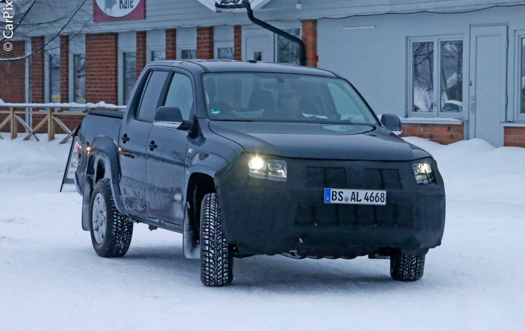 NOVA GERAÇÃO DO VOLKSWAGEN AMAROK EM TESTES NO NORTE DA EUROPA, foto 1