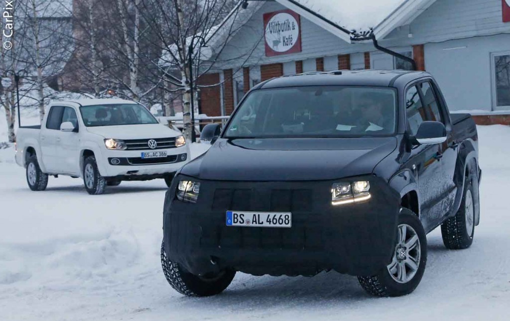NOVA GERAÇÃO DO VOLKSWAGEN AMAROK EM TESTES NO NORTE DA EUROPA, foto 4