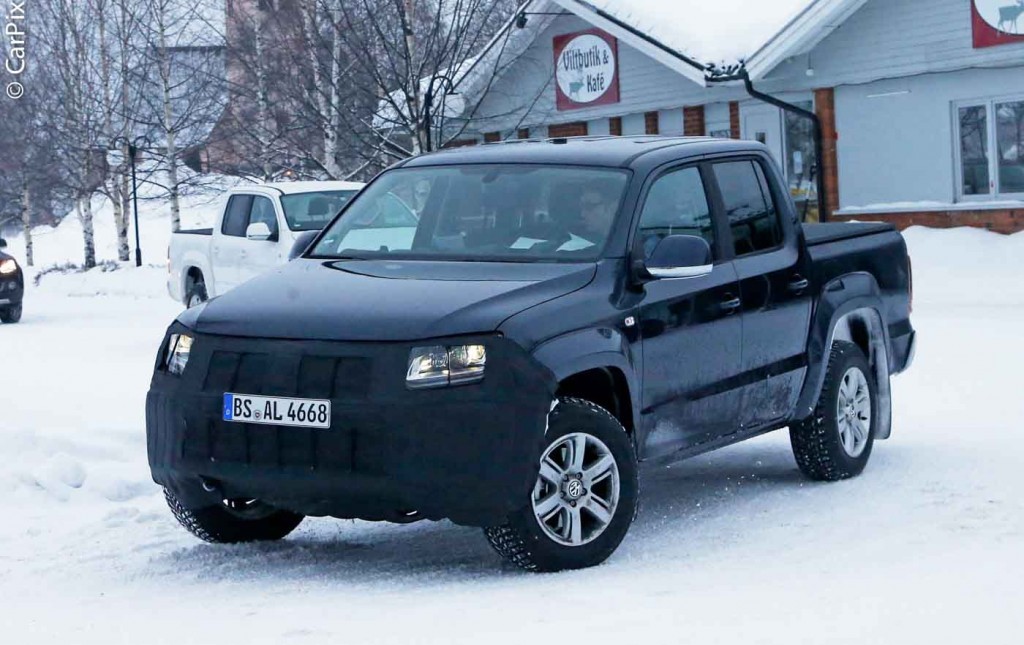 NOVA GERAÇÃO DO VOLKSWAGEN AMAROK EM TESTES NO NORTE DA EUROPA, foto 5
