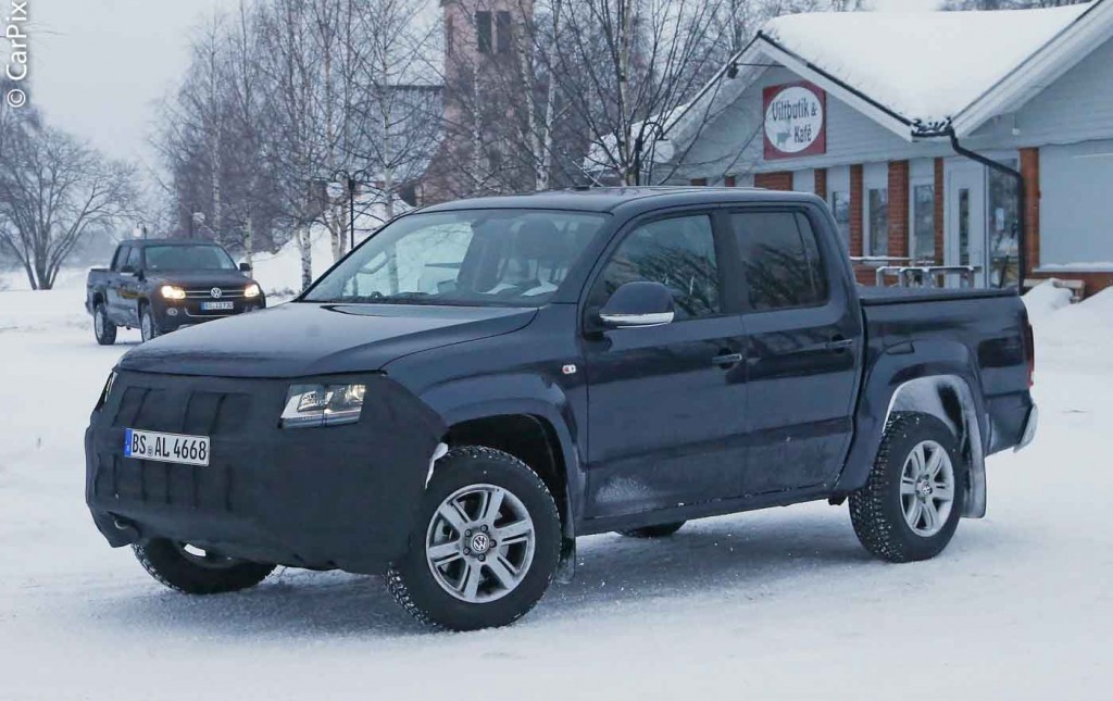NOVA GERAÇÃO DO VOLKSWAGEN AMAROK EM TESTES NO NORTE DA EUROPA, foto 6