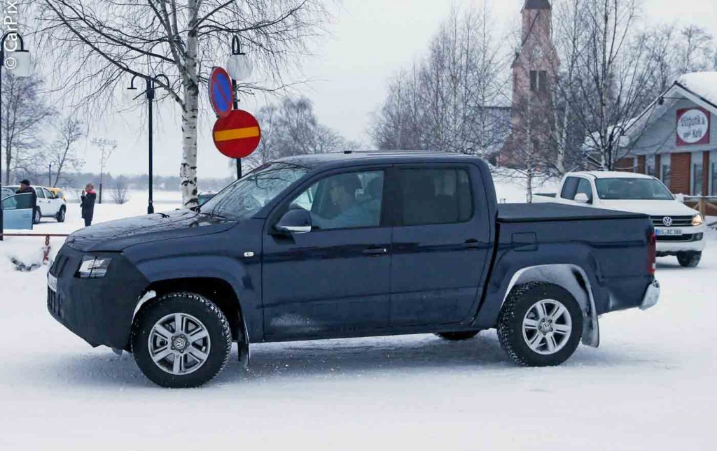 NOVA GERAÇÃO DO VOLKSWAGEN AMAROK EM TESTES NO NORTE DA EUROPA, foto 7