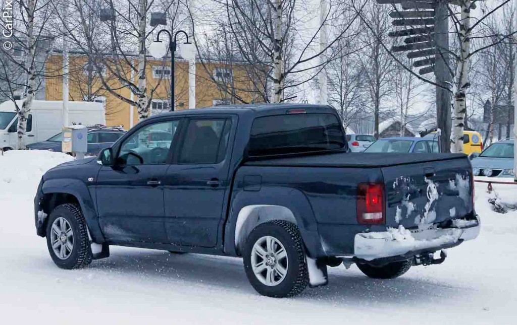 NOVA GERAÇÃO DO VOLKSWAGEN AMAROK EM TESTES NO NORTE DA EUROPA, foto 9