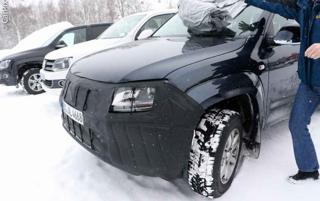 NOVA GERAÇÃO DO VOLKSWAGEN AMAROK EM TESTES NO NORTE DA EUROPA, foto 12