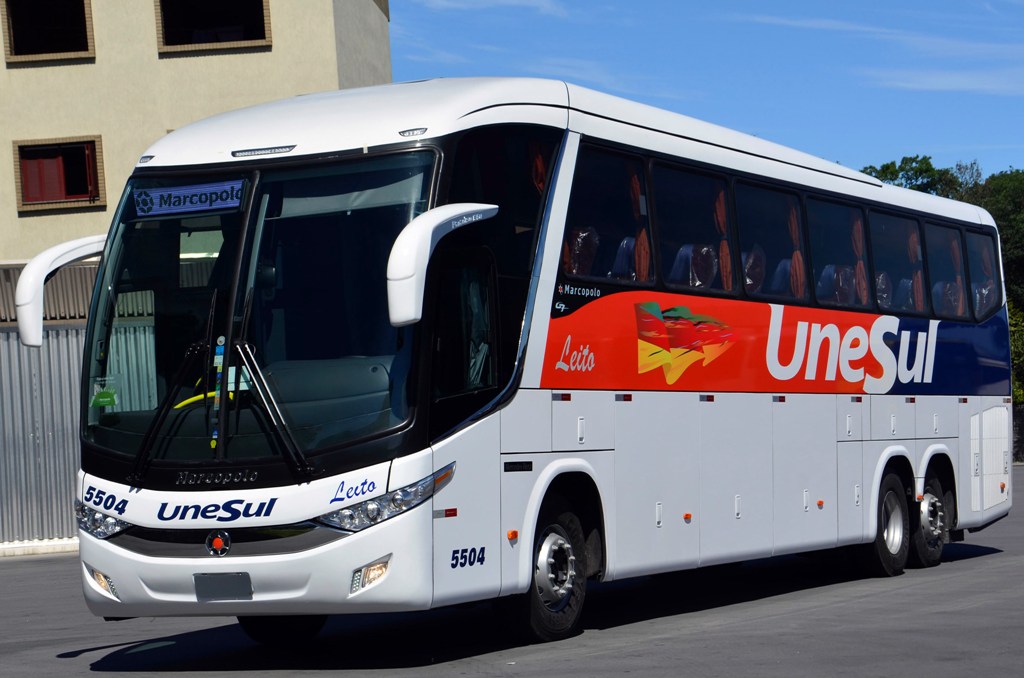 UNESUL TRANSPORTES COMPRA 14 ÔNIBUS MARCOPOLO, foto 1