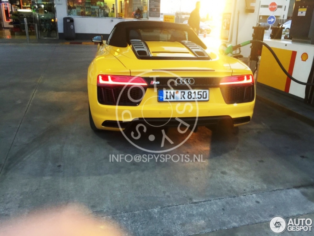 AUDI TT-RS E R8 SPYDER APANHADOS EM TESTES NA ESPANHA, foto 3