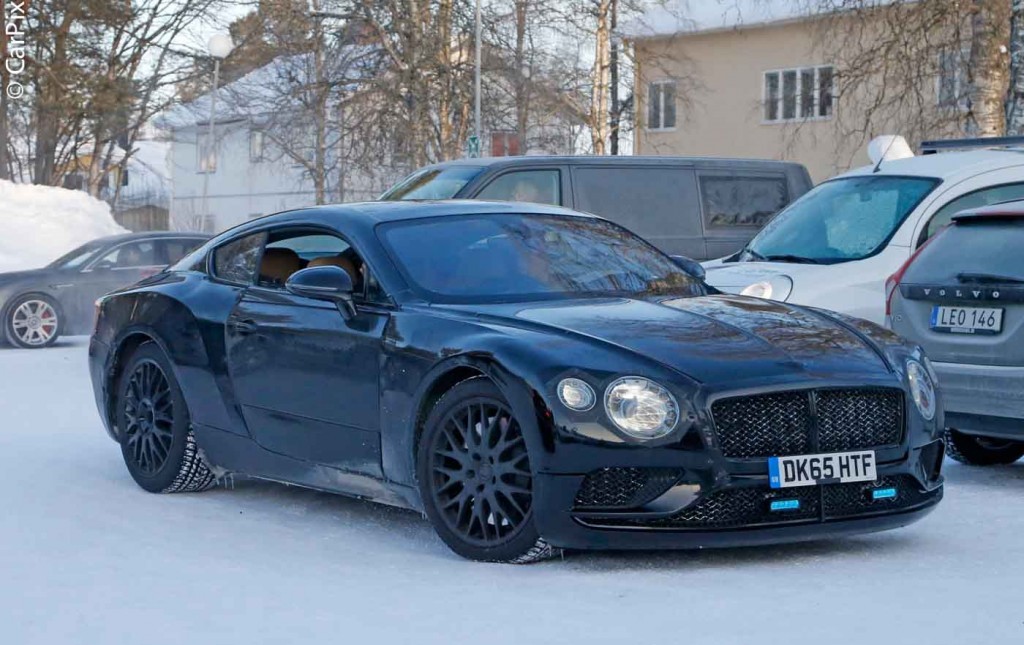 NOVO BENTLEY CONTINENTAL GT SEGUE EM TESTES E DEVERÁ ESTREAR EM GENEBRA 2017, foto 3