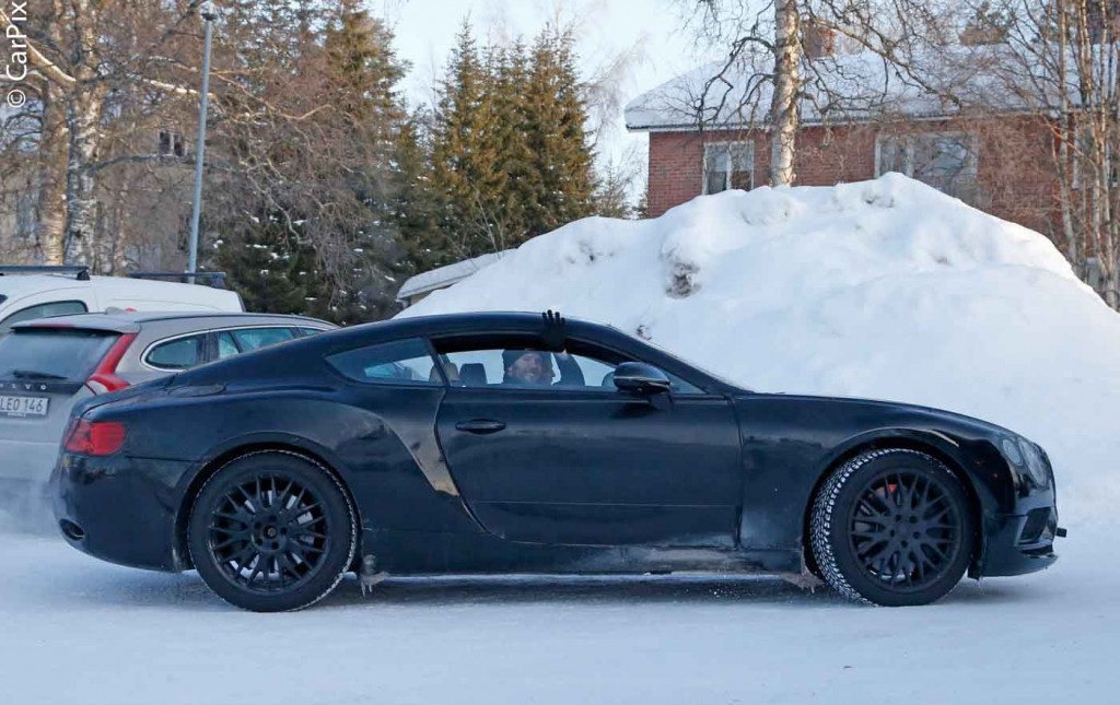 NOVO BENTLEY CONTINENTAL GT SEGUE EM TESTES E DEVERÁ ESTREAR EM GENEBRA 2017, foto 7
