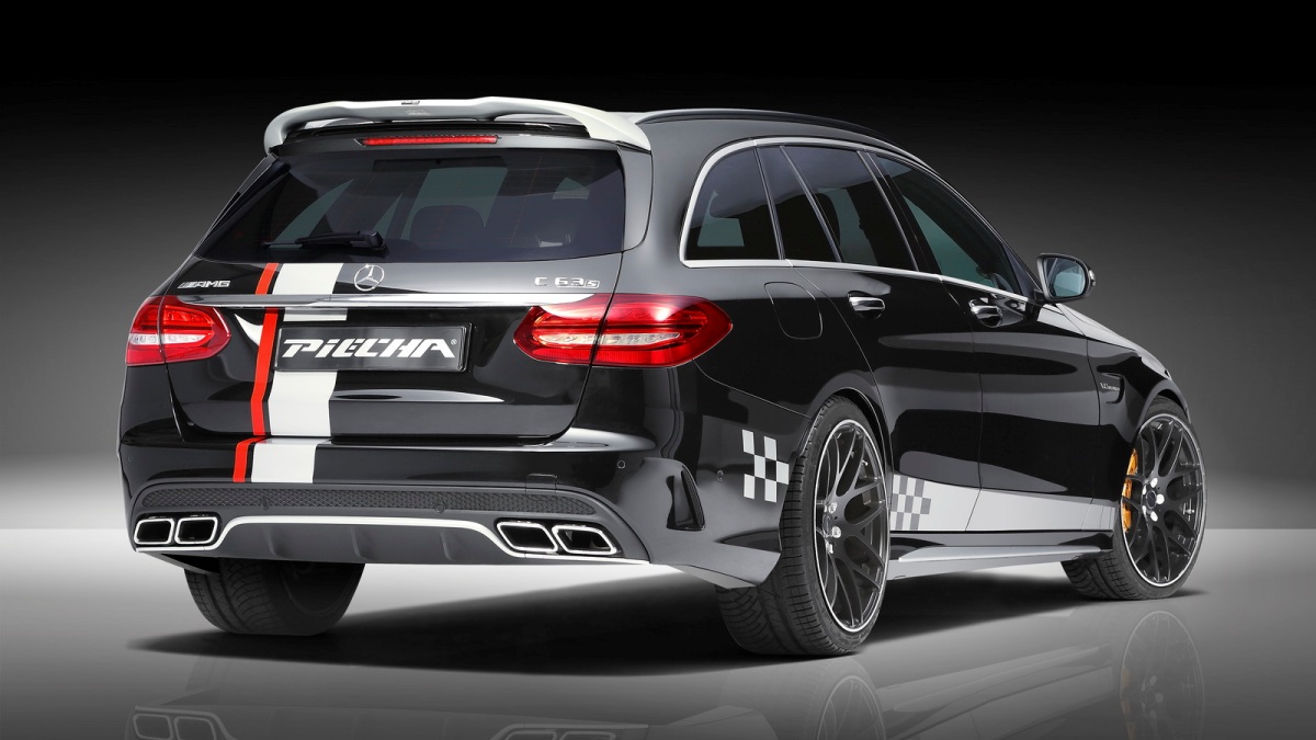 MERCEDES-AMG C 63 S ESTATE PREPARADO PELA PIECHA DESIGN ALCANÇA 612 CV, foto 2