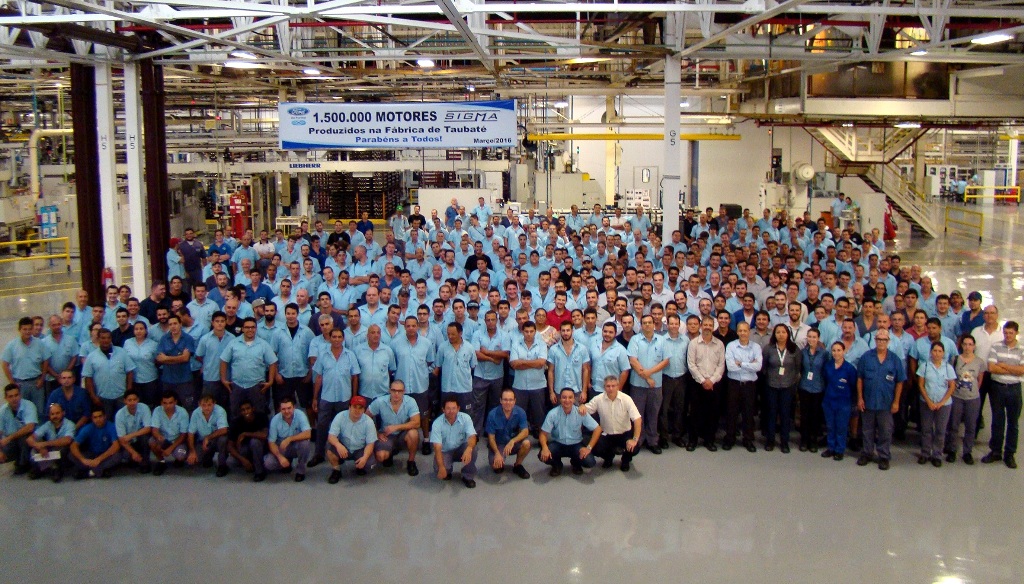 MOTOR SIGMA DA FORD CHEGA A 1,5 MILHÃO DE UNIDADES PRODUZIDAS PARA O BRASIL E AMÉRICA LATINA, foto 1