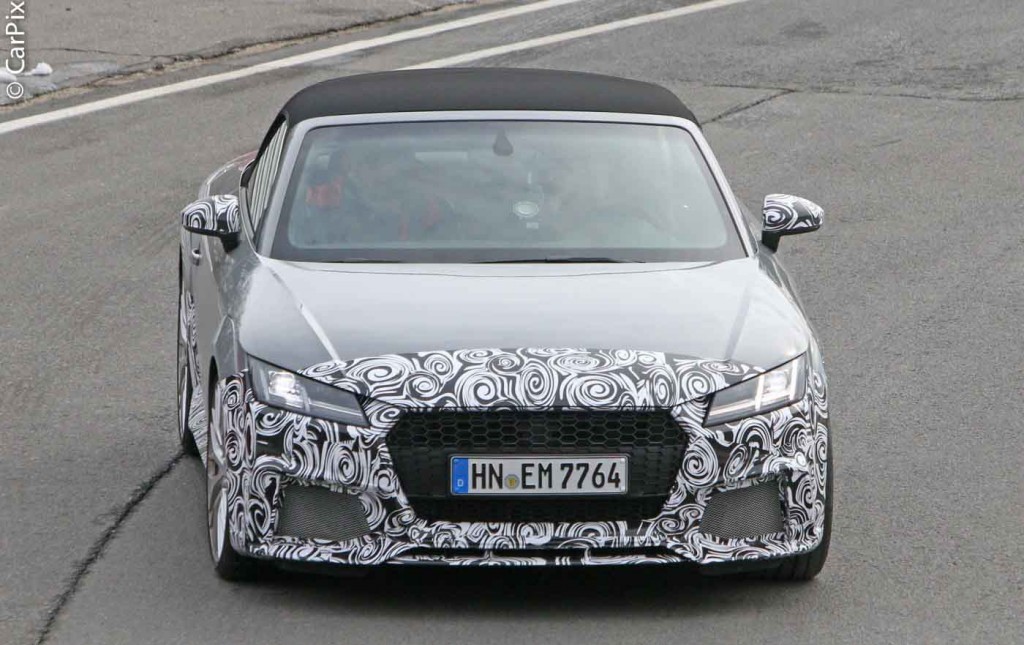 NOVO AUDI TT-RS ROADSTER JÁ ESTÁ SENDO TESTADO EM NÜRBURGRING, foto 1