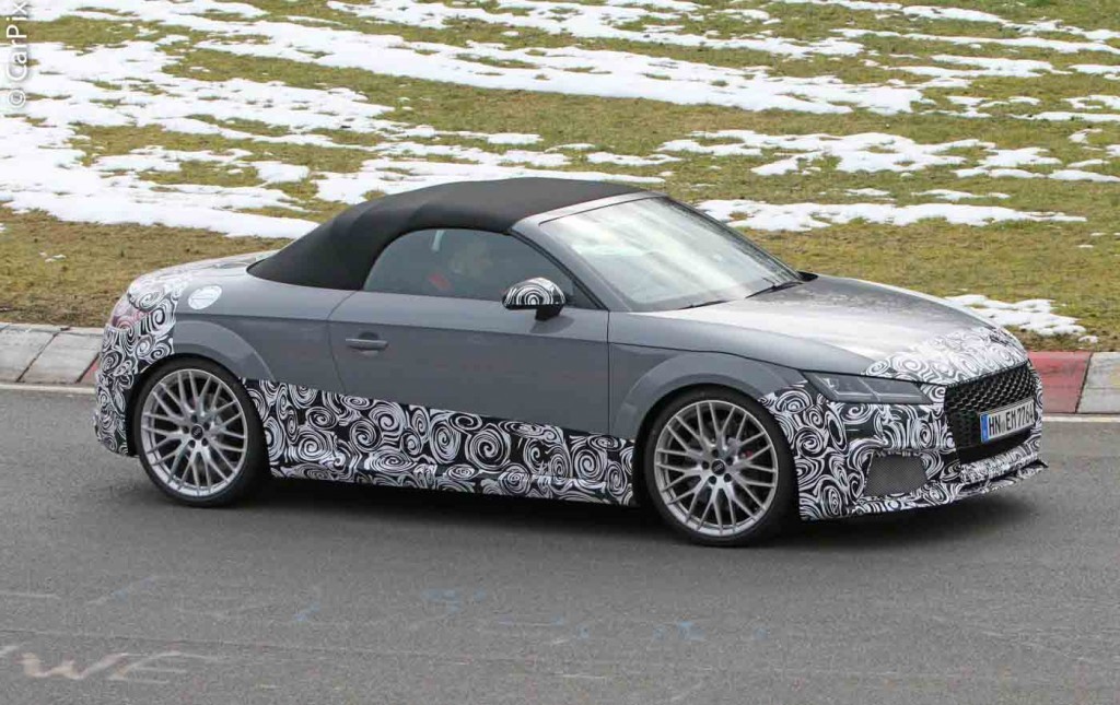 NOVO AUDI TT-RS ROADSTER JÁ ESTÁ SENDO TESTADO EM NÜRBURGRING, foto 5