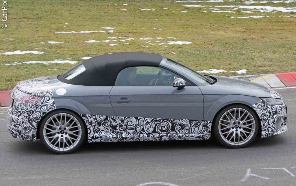 NOVO AUDI TT-RS ROADSTER JÁ ESTÁ SENDO TESTADO EM NÜRBURGRING, foto 6