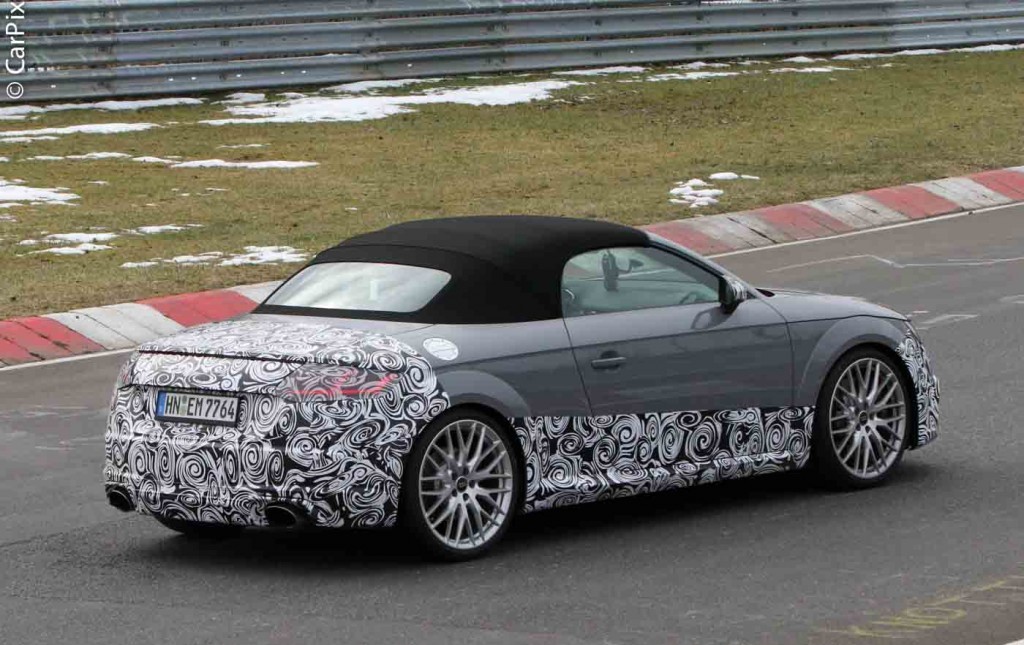 NOVO AUDI TT-RS ROADSTER JÁ ESTÁ SENDO TESTADO EM NÜRBURGRING, foto 7
