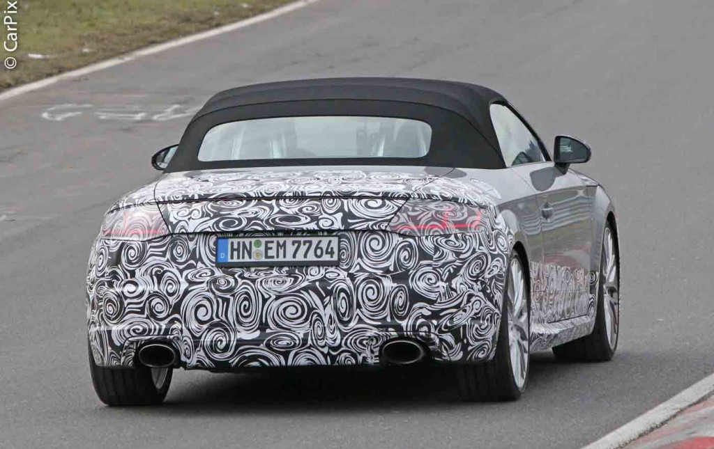 NOVO AUDI TT-RS ROADSTER JÁ ESTÁ SENDO TESTADO EM NÜRBURGRING, foto 9