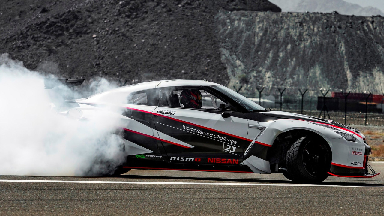 NISSAN GT-R NISMO BATE O RECORDE MUNDIAL DE DRIFT, foto 3