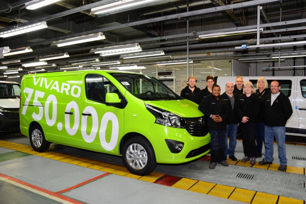 OPEL PRODUZ A UNIDADE 750.000 DO VIVARO, foto 2