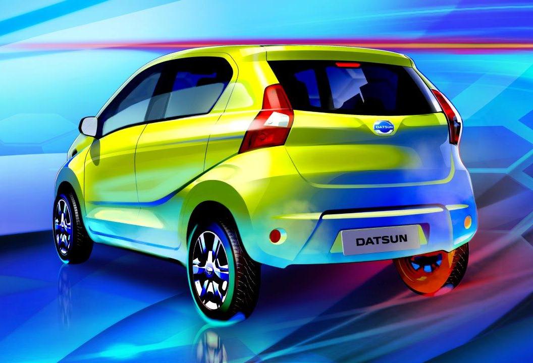 SURGE ESBOÇO OFICIAL DO DATSUN REDI-GO DE PRODUÇÃO, foto 2