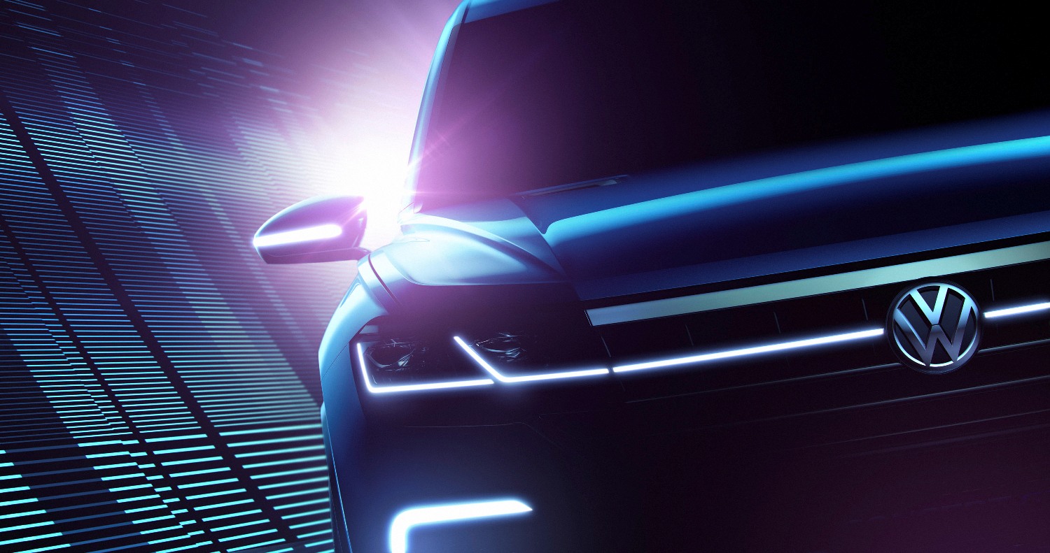 VOLKSWAGEN REVELA TEASER DE TOUAREG CONCEPT HÍBRIDO COM 381 CV, foto 1