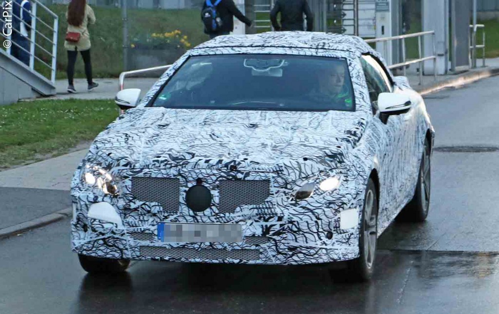 NOVO MERCEDES-BENS E CLASS CABRIOLET JÁ ESTÁ EM TESTES DE DESENVOLVIMENTO PELA EUROPA, foto 2