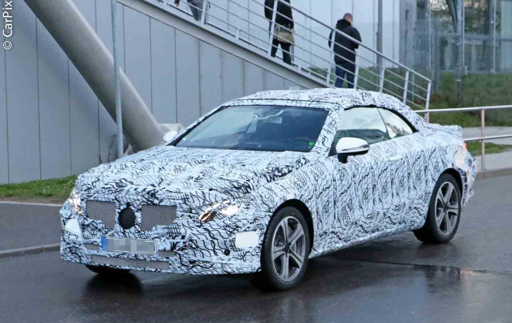 NOVO MERCEDES-BENS E CLASS CABRIOLET JÁ ESTÁ EM TESTES DE DESENVOLVIMENTO PELA EUROPA, foto 3