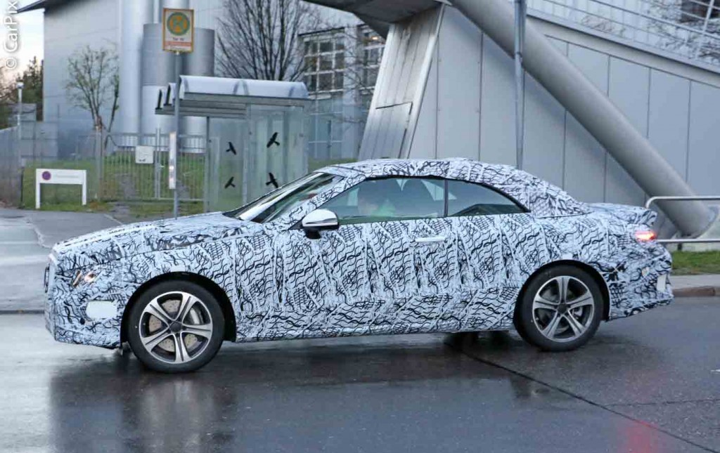NOVO MERCEDES-BENS E CLASS CABRIOLET JÁ ESTÁ EM TESTES DE DESENVOLVIMENTO PELA EUROPA, foto 4