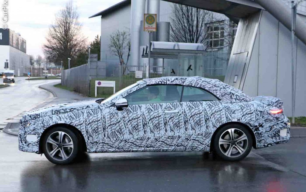 NOVO MERCEDES-BENS E CLASS CABRIOLET JÁ ESTÁ EM TESTES DE DESENVOLVIMENTO PELA EUROPA, foto 5