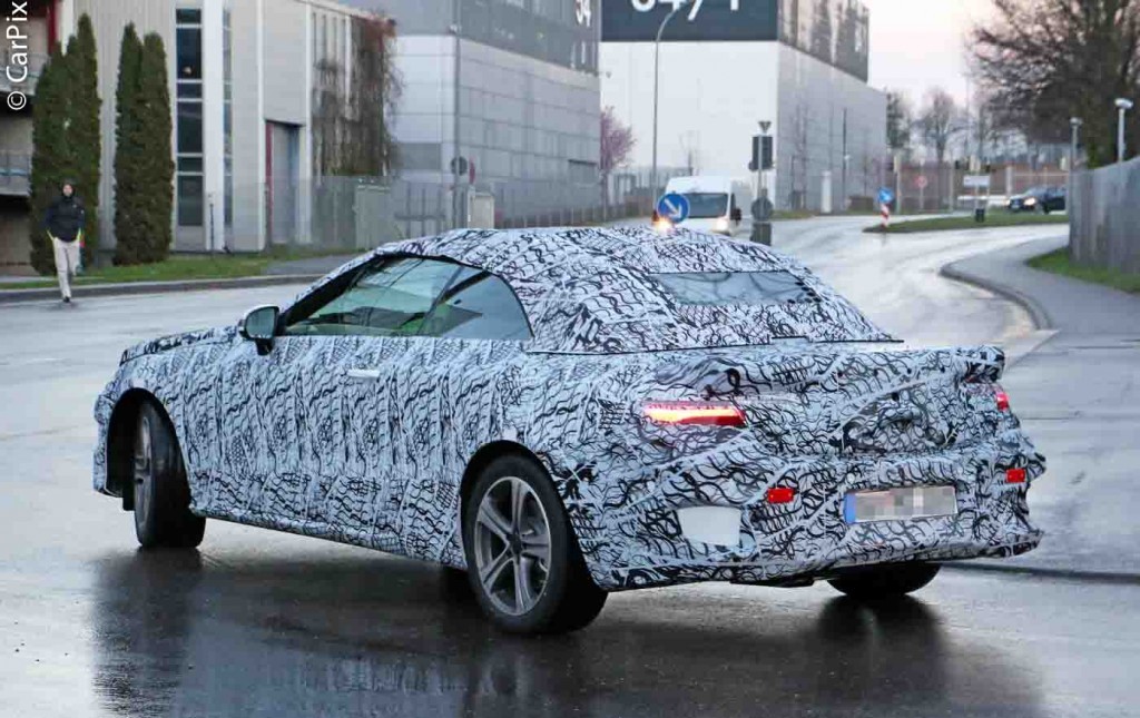 NOVO MERCEDES-BENS E CLASS CABRIOLET JÁ ESTÁ EM TESTES DE DESENVOLVIMENTO PELA EUROPA, foto 7