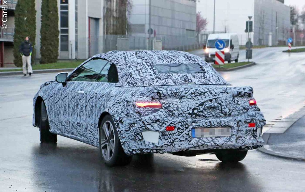 NOVO MERCEDES-BENS E CLASS CABRIOLET JÁ ESTÁ EM TESTES DE DESENVOLVIMENTO PELA EUROPA, foto 8