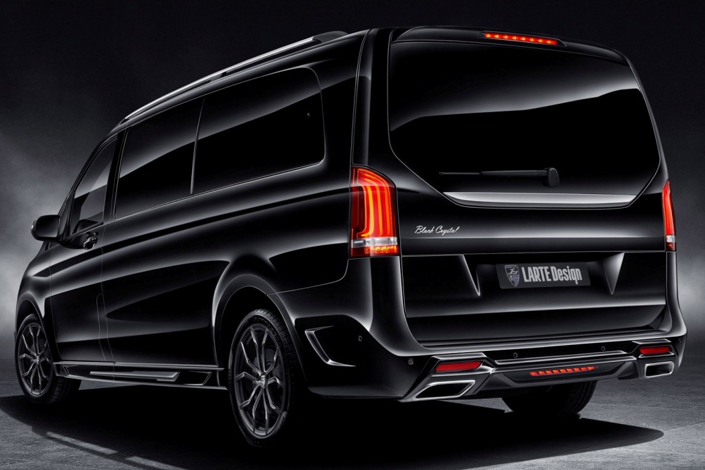 LARTE DESIGN APRESENTA O PROGRAMA ‘BLACK CRYSTAL’ PARA O MERCEDES-BENZ V CLASS, foto 2