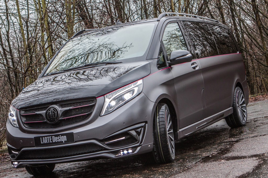 LARTE DESIGN APRESENTA O PROGRAMA ‘BLACK CRYSTAL’ PARA O MERCEDES-BENZ V CLASS, foto 3