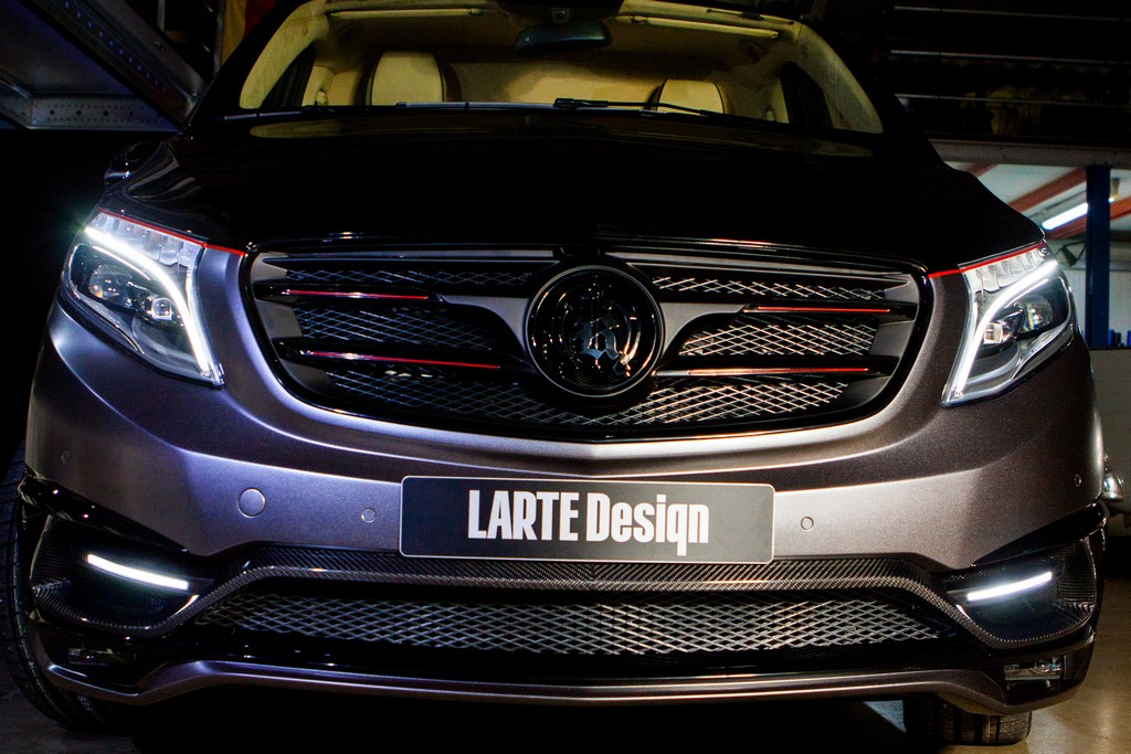 LARTE DESIGN APRESENTA O PROGRAMA ‘BLACK CRYSTAL’ PARA O MERCEDES-BENZ V CLASS, foto 6