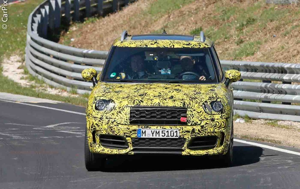 MINI COUNTRYMAN NA VERSÃO JCW SEGUE EM TESTES DE DESENVOLVIMENTO, foto 1